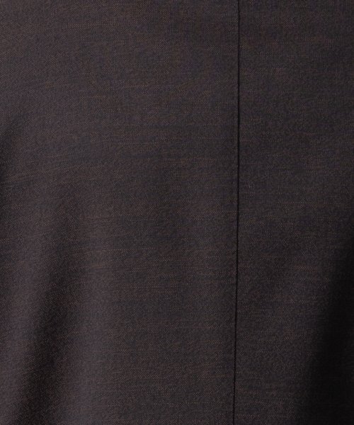 SUIT SELECT  スーツセレクト　レギュラーフィットスリーピーススーツ　ダークブラウン/Y5