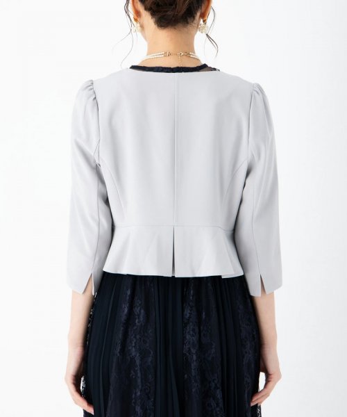 Select Shop  【ドレス3点セット】ビスチェ風プリーツスカートドレス　ネイビー/M　