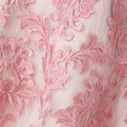 GRACE CONTINENTAL  グレースコンチネンタル　刺繍マーメイドドレス　ピンク/S