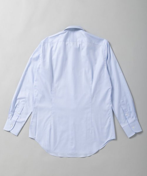 Maker's Shirt 鎌倉  フランチェーゼ・マイクロツイルシャツ　サックスブルー/M-L(40-84)