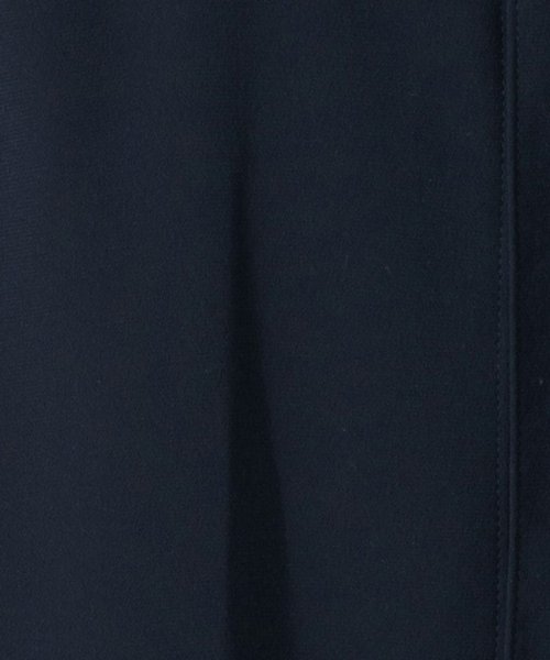 Aimer  【ドレス3点セット】エメ　5分袖セットアップ風サテン梨地ドレス　ネイビー/L