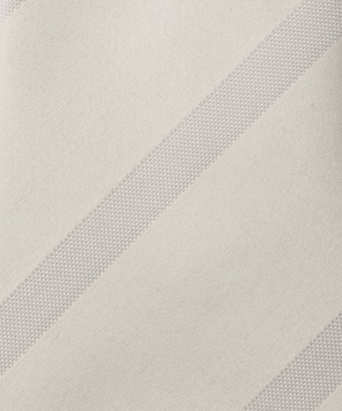 SUIT SELECT  スーツセレクト【セット】レジメンタルフォーマルシルクタイ&シルクチーフセット　ホワイト