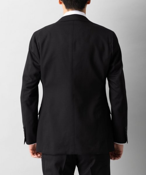 SUIT SELECT  スーツセレクト　レギュラーフィットウールスリーピーススーツ　ブラック/AB5