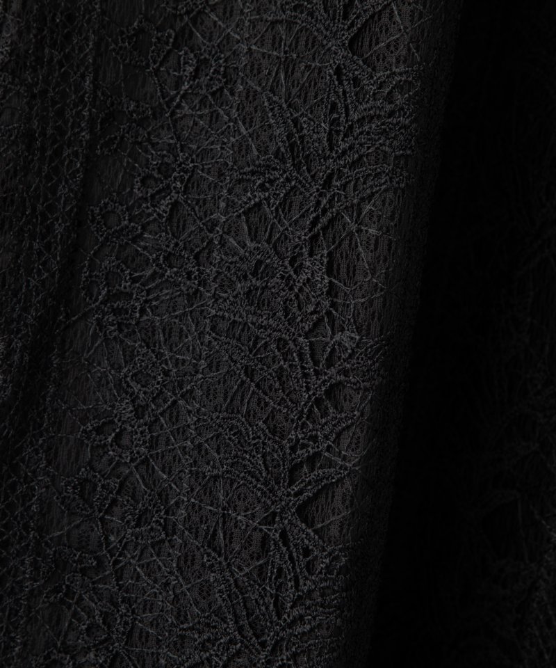 【美品】FRAY I.D フローティング刺繍ドレス Mサイズ 黒
