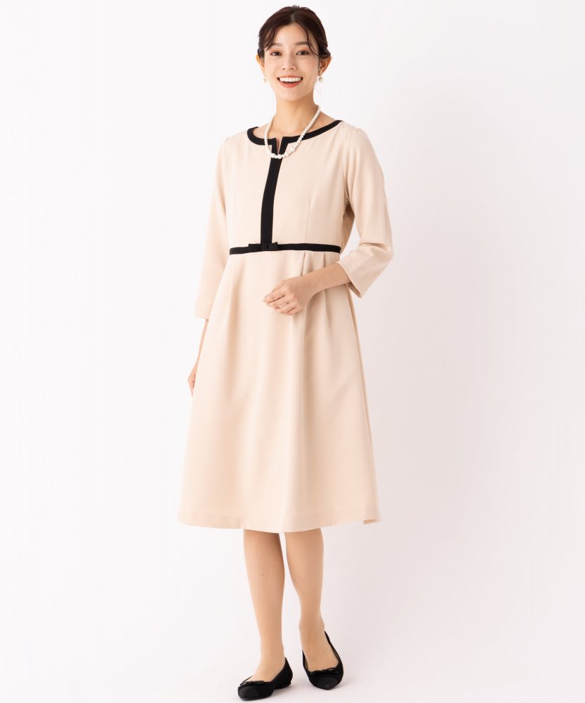 【美品】アンテプリマ　ワンピース　スーツ リボン 入学式　礼服　式服