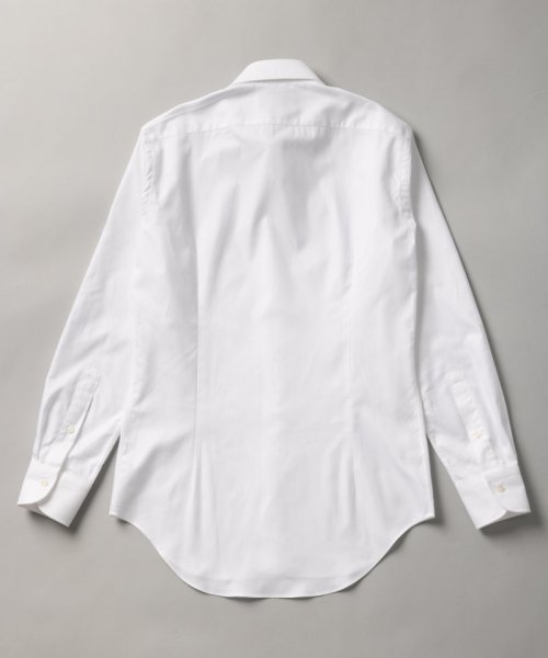 Maker's Shirt 鎌倉  ロイヤルオックスフォードセミワイドカラーシャツ　ホワイト/L(41-85)