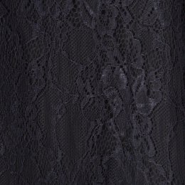 Aimer  エメ　スタンドネック総レースドレス ブラック/S-M