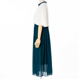 Je super  【ドレス3点セット】ジュシュペール　ニードルレースドレス　ブルーグリーン/M-L