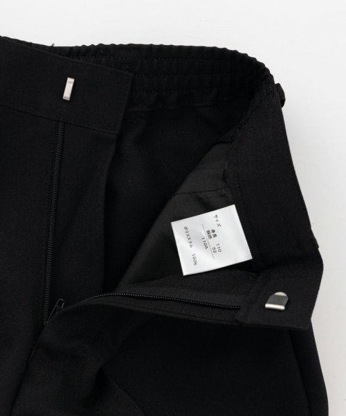 Select Shop  【キッズスーツ5点SET】テーラードジャケット&ショートパンツ　ブラック/110