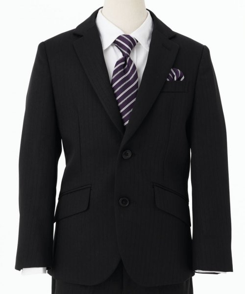 Select Shop  【キッズスーツ5点SET】テーラードジャケットジャケット&ショートパンツ ブラック×ホワイト/120