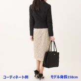 Sybilla  シビラ　お花刺繍ジャケット　ブラック/M