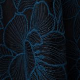 GRACE CONTINENTAL  グレースコンチネンタル　バイカラーフラワー刺繍ドレスネイビー/S-M